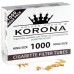 Гільзи для сигарет Korona 1000 шт – з фільтром, Польща