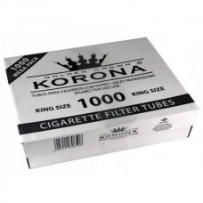 Гільзи для сигарет Korona 1000 шт – з фільтром, Польща