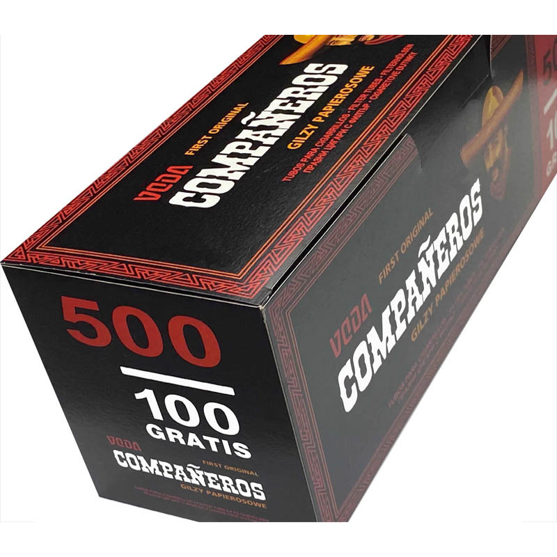 Стартовий набір для набивання сигарет "новачок" - сигаретні гільзи 500 шт, машинка для набивання сигарет, портсигар