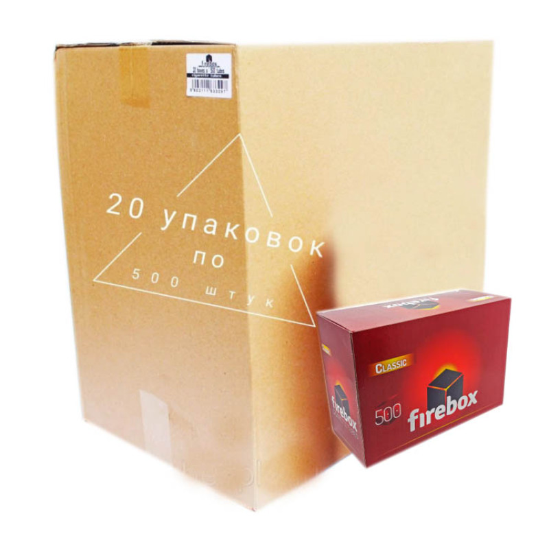 Гільзи для набивання сигарет Firebox ящик 10000 шт