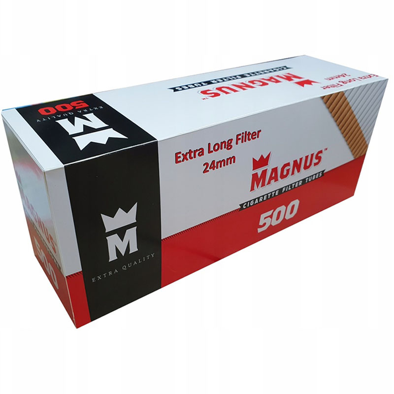 Гільзи для сигарет Magnus Extra Long 24 мм 500 шт.
