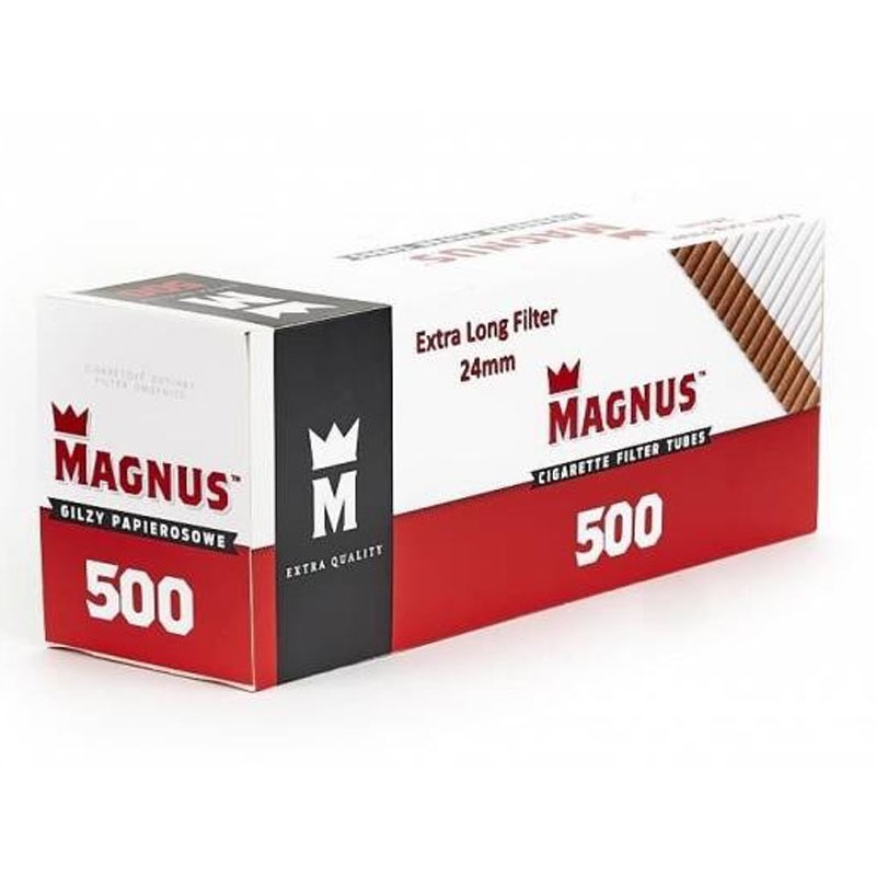 Гільзи для сигарет Magnus Extra Long 24 мм 500 шт.