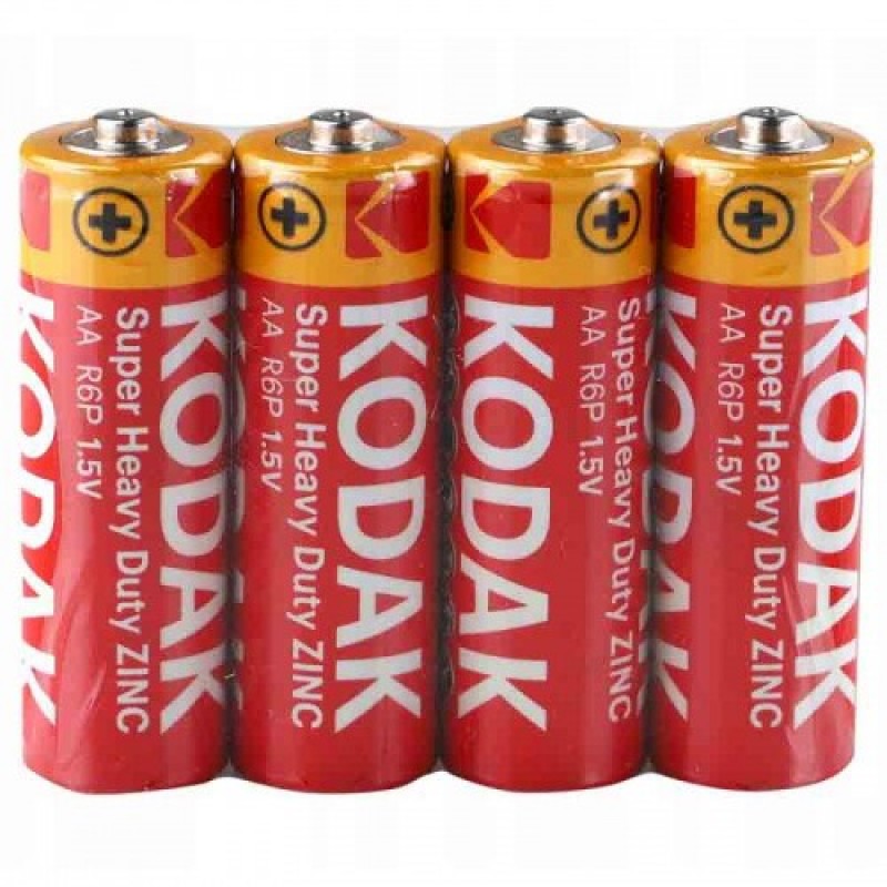 ﻿Батарейки Kodak AA 1,5 V R6 пальчикові, 60 шт.