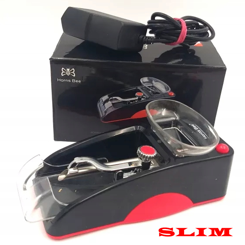 Електрична SLIM машинка для набивання гільз 6,5 мм Horns Bee GR-12-005