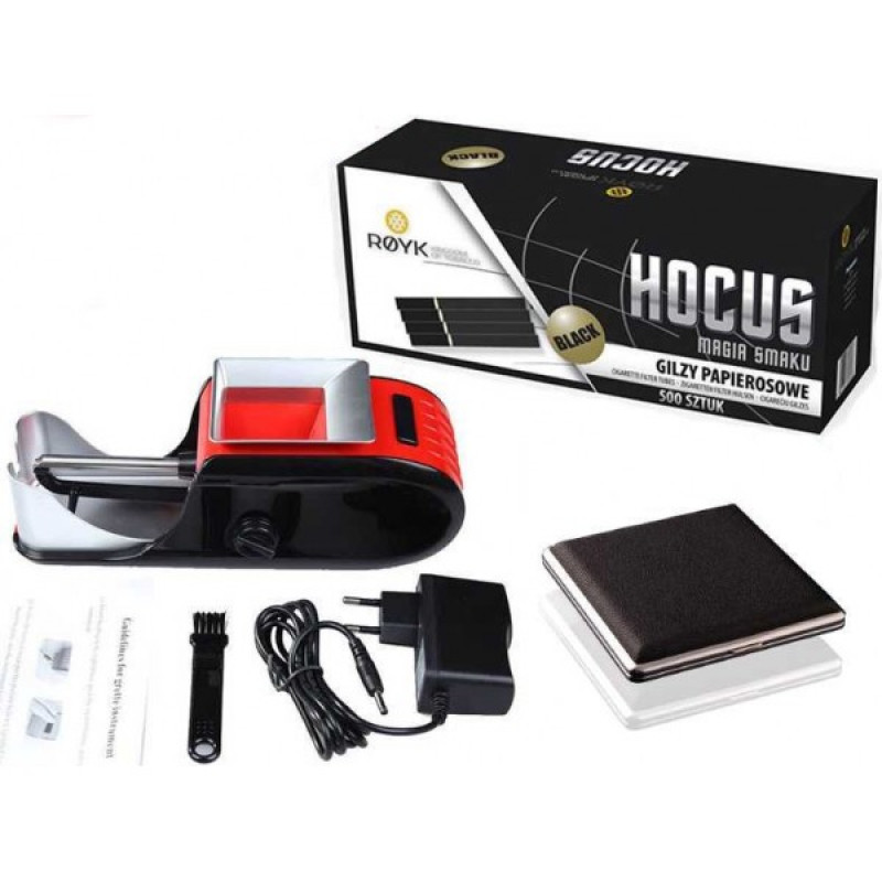 Набір для набивання сигари "Профі" - - сигарні гільзи, машинка для набивок сигарети, портсигар